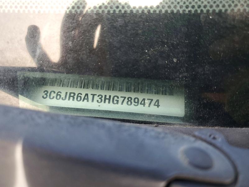 Продаж на аукціоні авто 2017 Ram 1500, vin: 3C6JR6AT3HG789474, номер лоту: 45994436