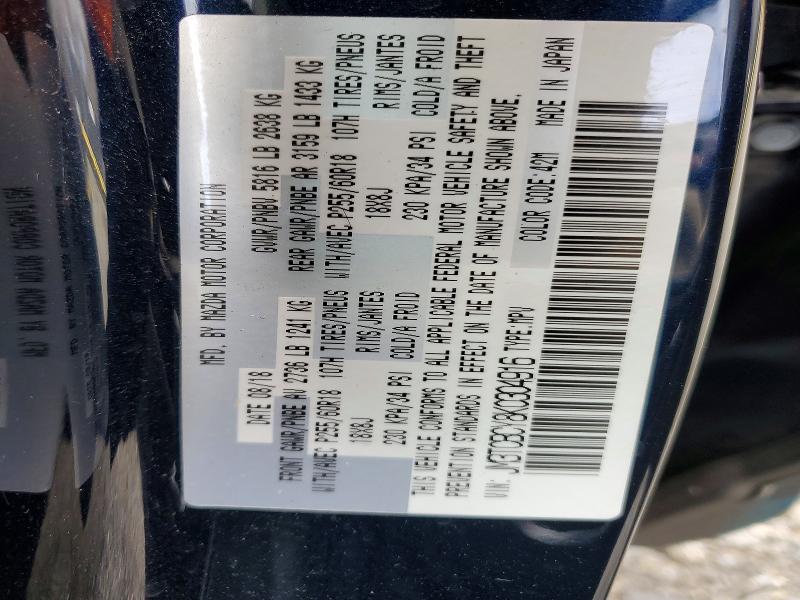 Продаж на аукціоні авто 2019 Mazda Cx-9, vin: JM3TCBCY8K0304916, номер лоту: 47424106