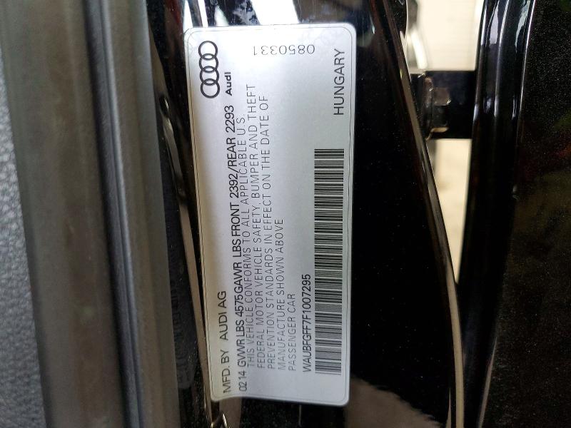Продажа на аукционе авто 2015 Audi A3, vin: WAUBFGFF7F1007295, номер лота: 47970906