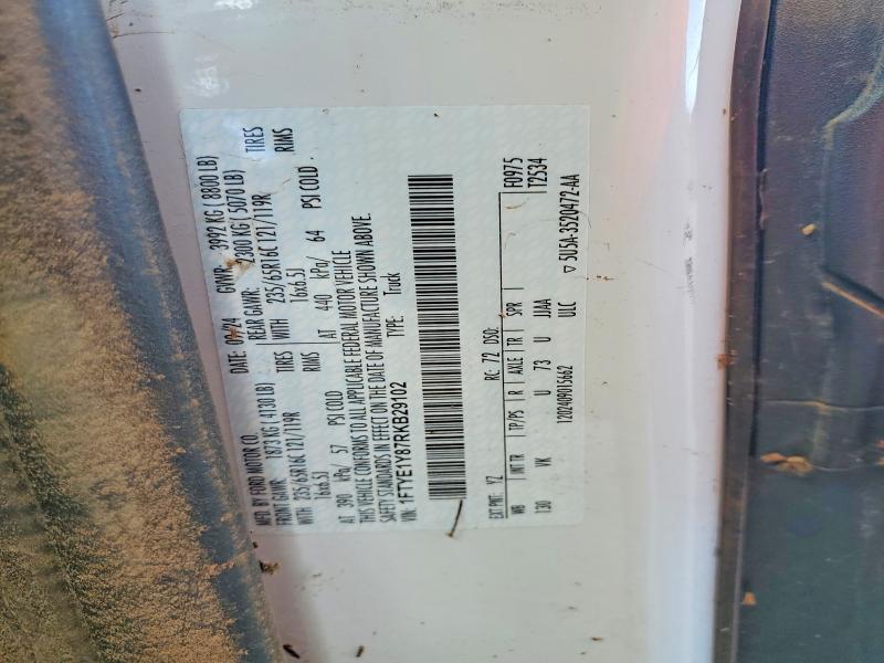 Aukcja sprzedaży 2024 Ford Transit, vin: 1FTYE1Y87RKB29102, numer aukcji: 47833916