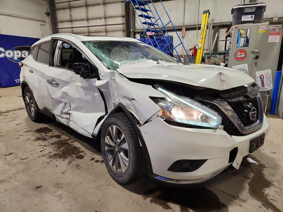 46061806 :رقم المزاد ، 5N1AZ2MH7HN194509 vin ، 2017 Nissan Murano مزاد بيع