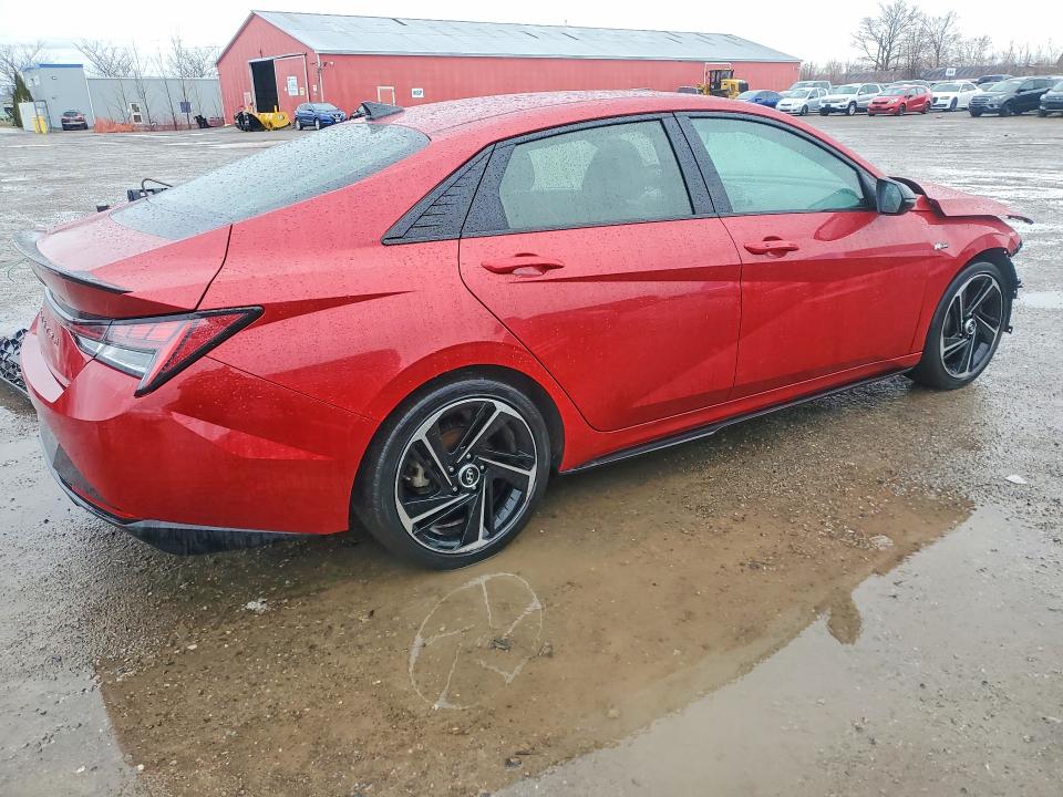 46044746 :رقم المزاد ، KMHLR4AF2NU296812 vin ، 2022 Hyundai Elantra مزاد بيع