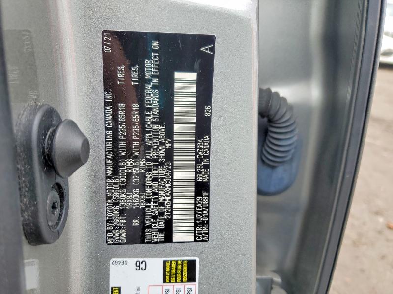 2021 Lexus Rx 350 მანქანა იყიდება აუქციონზე, vin: 2T2HZMDAXMC304723, აუქციონის ნომერი: 79811215