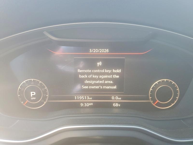2018 Audi A4 მანქანა იყიდება აუქციონზე, vin: WAUENAF49JA103322, აუქციონის ნომერი: 46633446