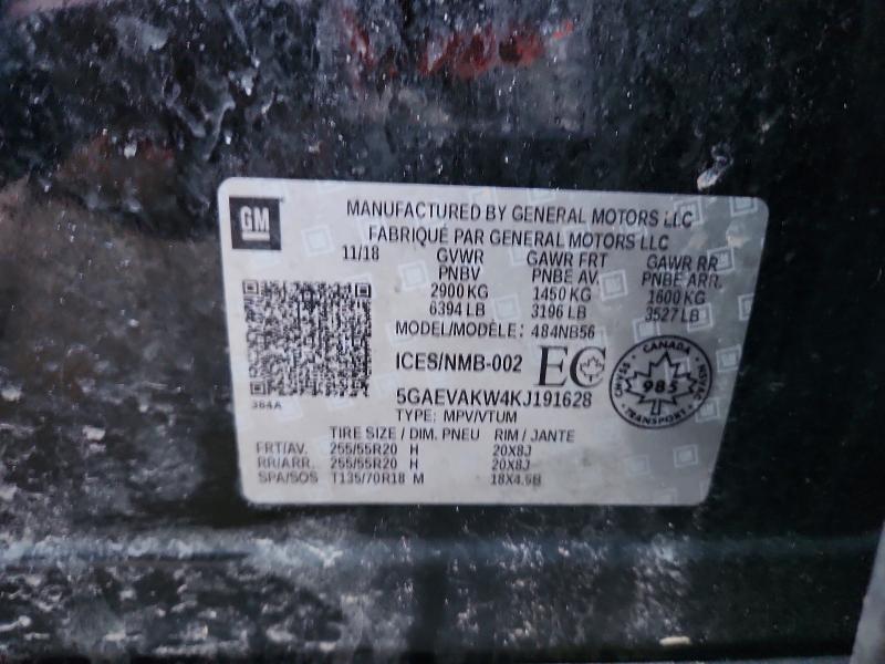 Aukcja sprzedaży 2019 Buick Enclave, vin: 5GAEVAKW4KJ191628, numer aukcji: 46544066