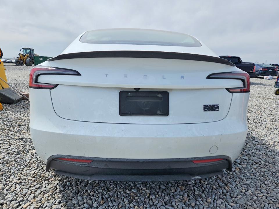 2024 Tesla Model 3 მანქანა იყიდება აუქციონზე, vin: 5YJ3E1ET2RF793694, აუქციონის ნომერი: 48364376