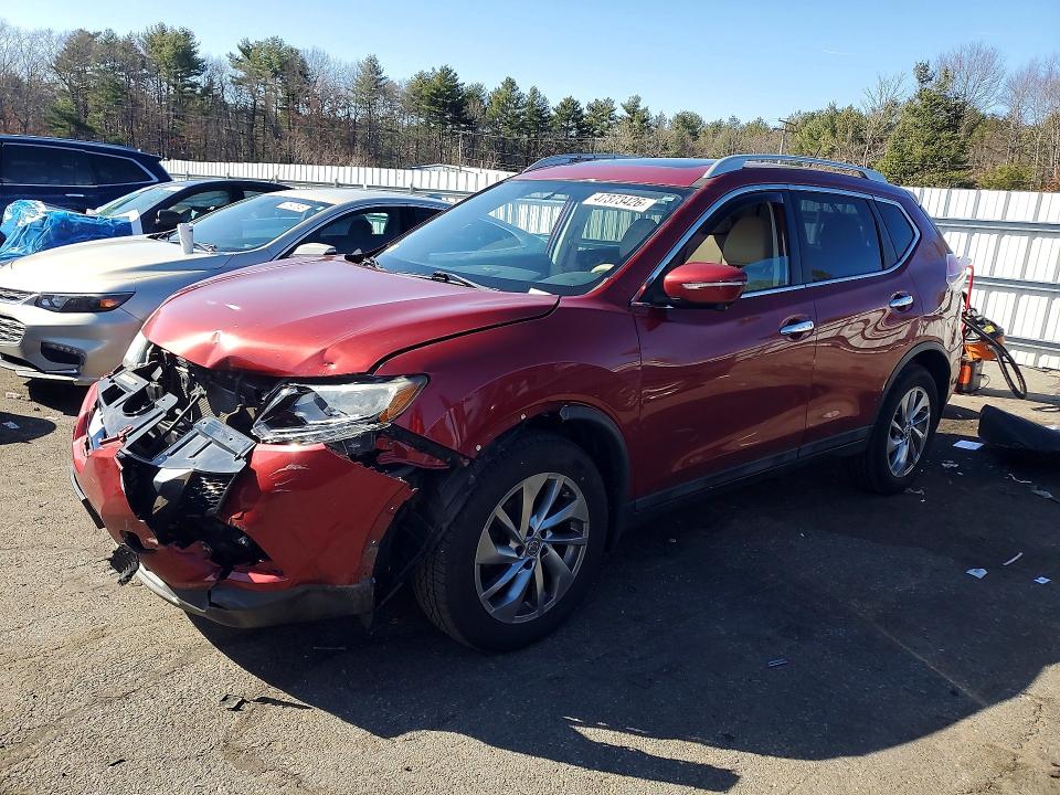 47373426 :رقم المزاد ، 5N1AT2MV8FC924363 vin ، 2015 Nissan Rogue مزاد بيع