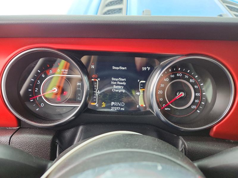 46234056 :رقم المزاد ، 1C4JJXFM0NW184736 vin ، 2022 Jeep Wrangler Unlimited مزاد بيع