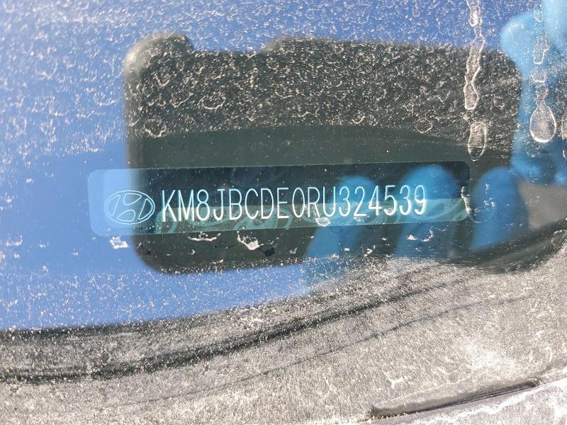 79527315 :رقم المزاد ، KM8JBCDE0RU324539 vin ، 2024 Hyundai Tucson مزاد بيع
