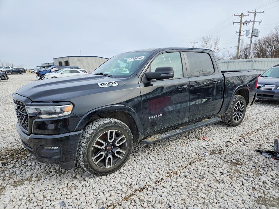 2025 Ram 1500 მანქანა იყიდება აუქციონზე, vin: 1C6RRFFG8SN503406, აუქციონის ნომერი: 72839345