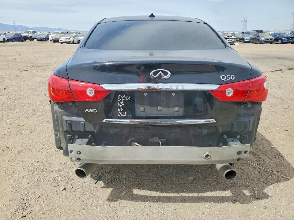 48079006 :رقم المزاد ، JN1BV7AR8FM398692 vin ، 2015 Infiniti Q50 مزاد بيع