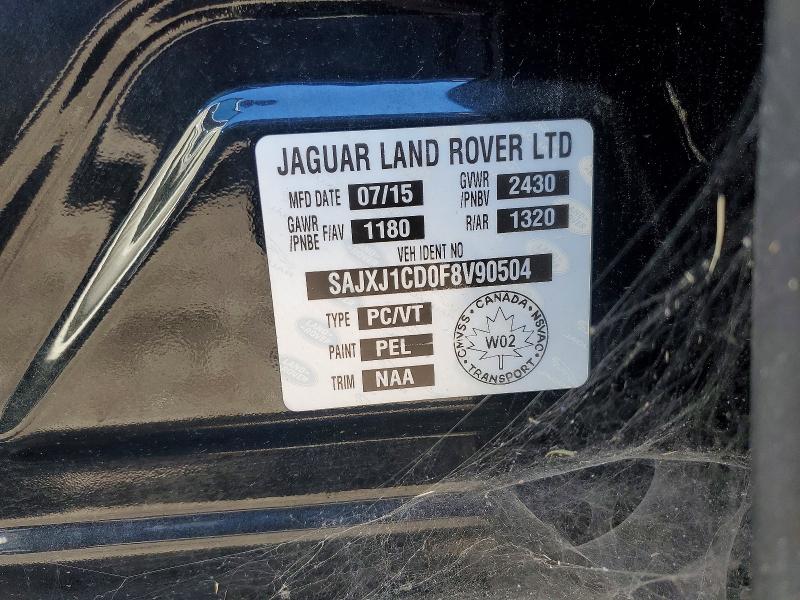 Auction sale of the 2015 Jaguar Xj, vin: SAJXJ1CD0F8V90504, lot number: 47579406