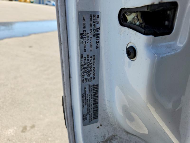 79932275 :رقم المزاد ، ZFBHRFAB4M6T78694 vin ، 2021 Ram Promaster City مزاد بيع