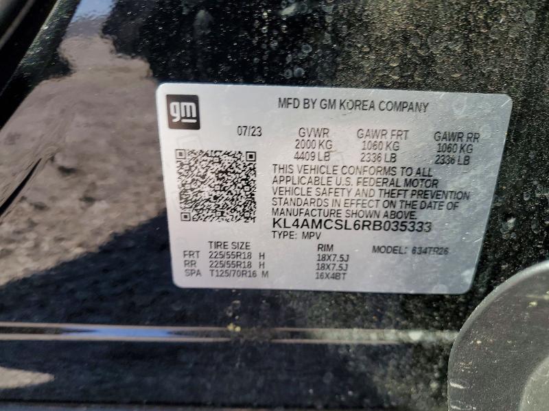 Aukcja sprzedaży 2024 Buick Encore Gx, vin: KL4AMCSL6RB035333, numer aukcji: 46347366