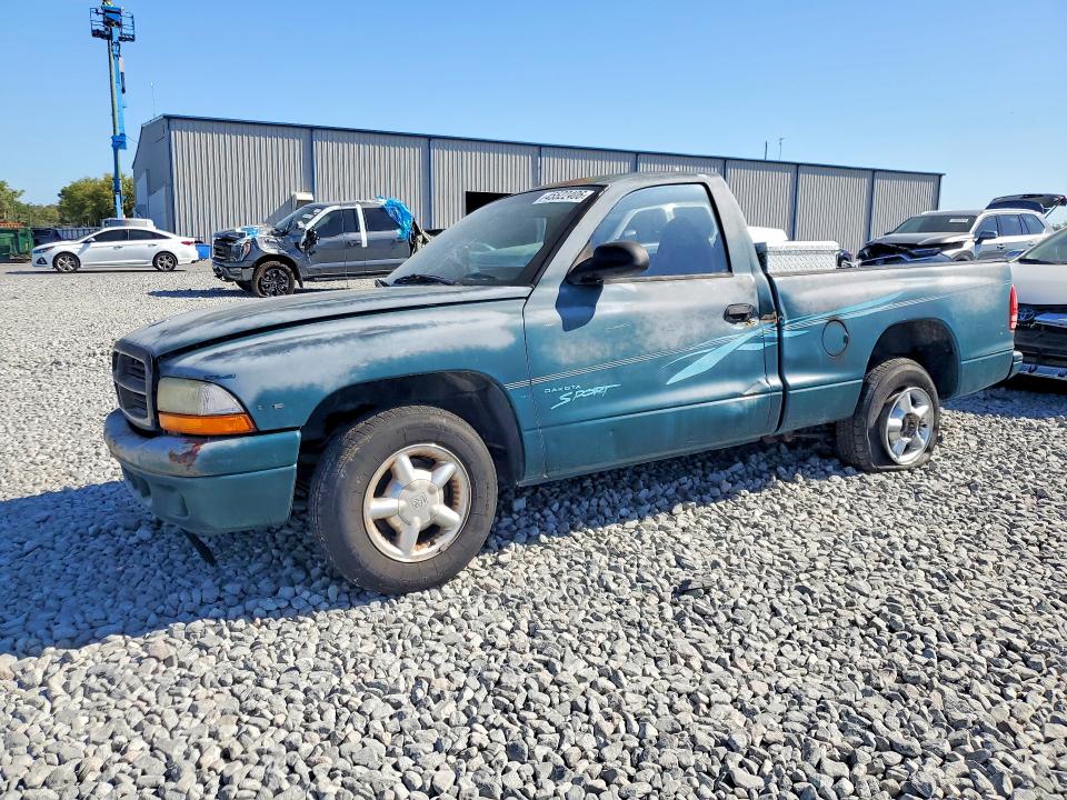 1997 Dodge Dakota მანქანა იყიდება აუქციონზე, vin: 1B7FL26P2VS258131, აუქციონის ნომერი: 45522406