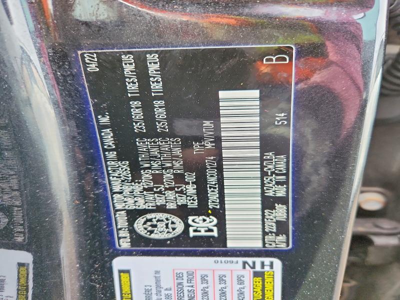 78263705 :رقم المزاد ، 2T2ADCEZ4NC001274 vin ، 2022 Lexus Nx مزاد بيع