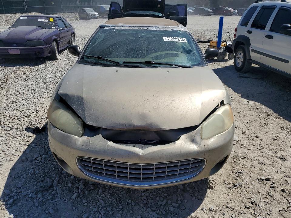 2002 Chrysler Sebring მანქანა იყიდება აუქციონზე, vin: 1C3EL55R22N305415, აუქციონის ნომერი: 47380246