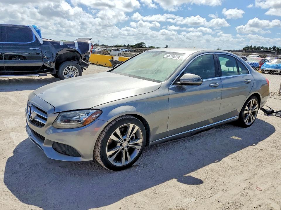Auction sale of the 2016 Mercedes-benz C, vin: 55SWF4JB5GU163589, lot number: 45756926