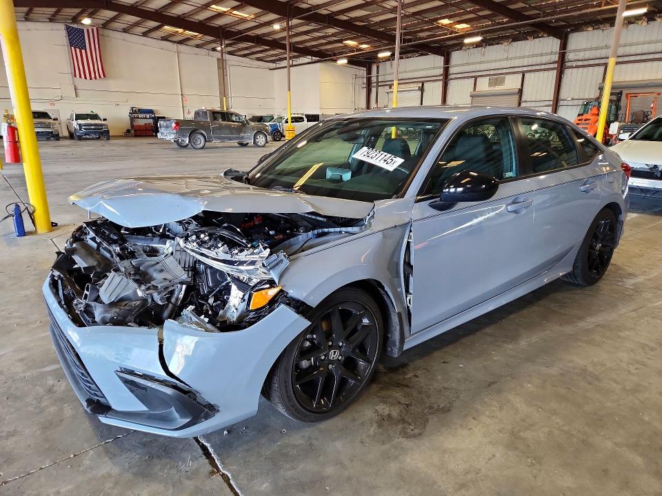 2024 Honda Civic მანქანა იყიდება აუქციონზე, vin: 2HGFE2F50RH518470, აუქციონის ნომერი: 79231145