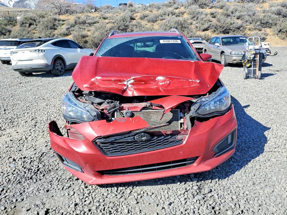 2017 Subaru Impreza მანქანა იყიდება აუქციონზე, vin: 4S3GTAM61H3709928, აუქციონის ნომერი: 45981206