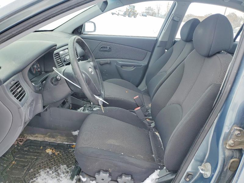 2008 Kia Rio მანქანა იყიდება აუქციონზე, vin: KNADE123686433473, აუქციონის ნომერი: 46815906