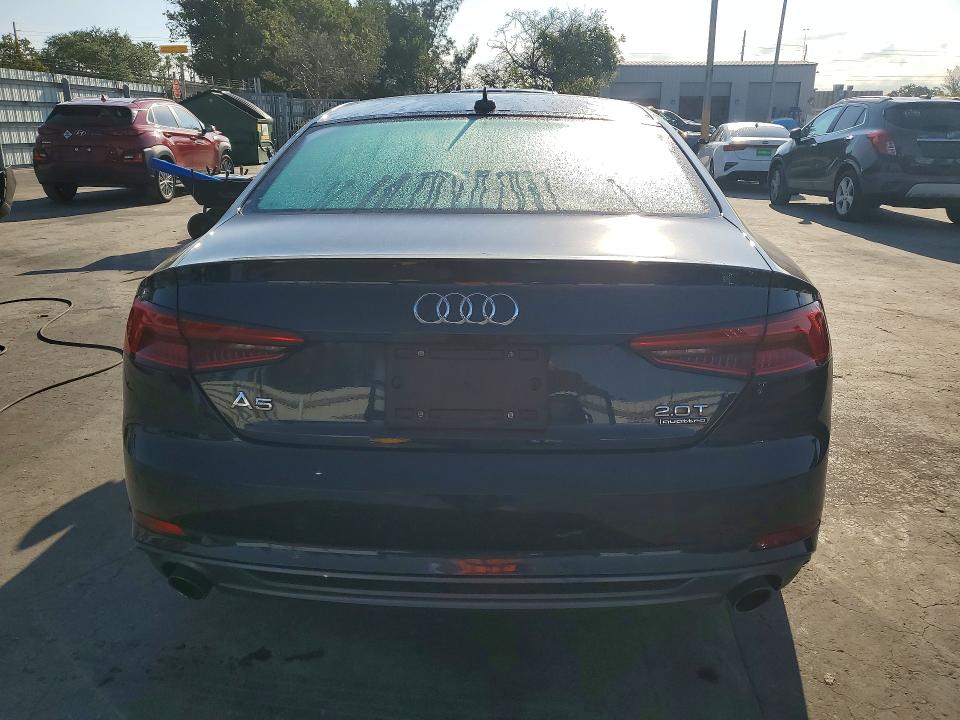 2018 Audi A5 მანქანა იყიდება აუქციონზე, vin: WAUTNAF51JA011086, აუქციონის ნომერი: 45670226