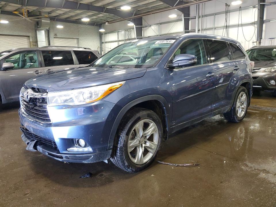 45867636 :رقم المزاد ، 5TDDKRFH9FS085469 vin ، 2015 Toyota Highlander مزاد بيع