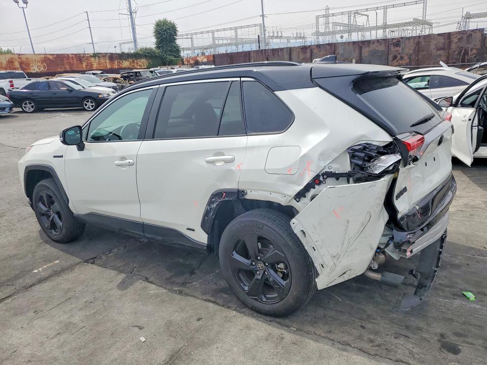 47124366 :رقم المزاد ، 4T3E6RFV8MU044230 vin ، 2021 Toyota Rav4 Hybrid مزاد بيع