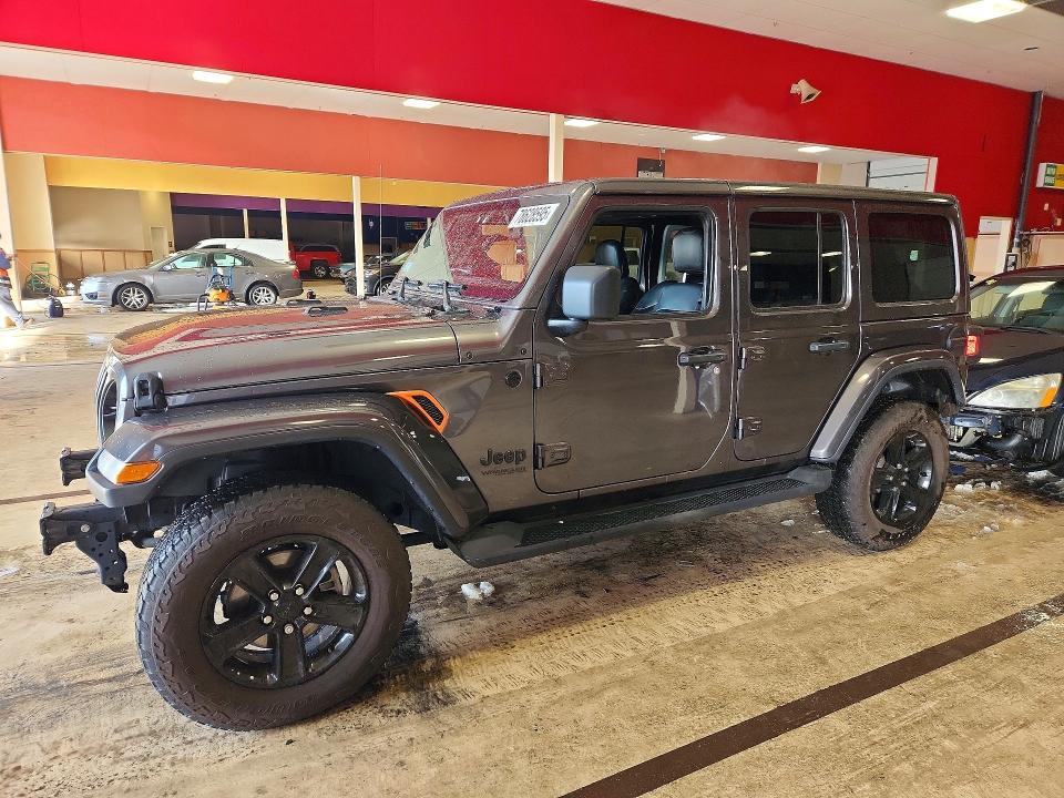 Продаж на аукціоні авто 2021 Jeep Wrangler Unlimited, vin: 1C4HJXEG0MW776159, номер лоту: 78628595