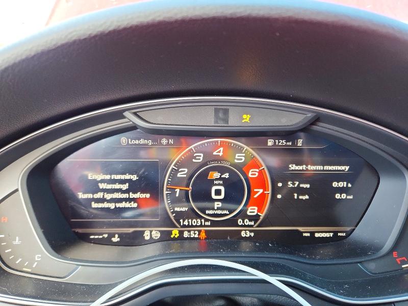 45932956 :رقم المزاد ، WAUC4AF49JA001416 vin ، 2018 Audi S4 مزاد بيع