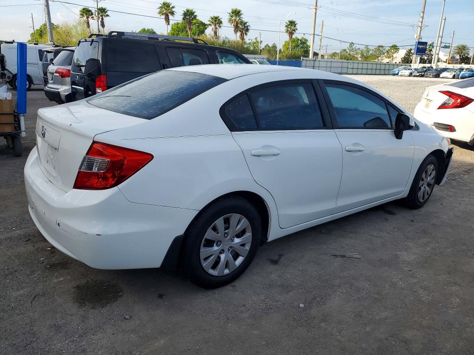 Продаж на аукціоні авто 2012 Honda Civic, vin: 2HGFB2F51CH328743, номер лоту: 45936436