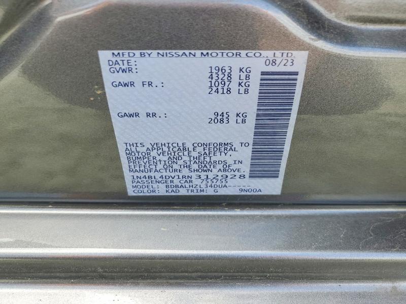 Продаж на аукціоні авто 2024 Nissan Altima, vin: 1N4BL4DV1RN312928, номер лоту: 47262806