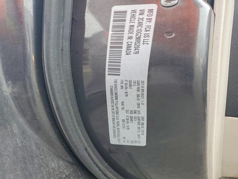 45819546 :رقم المزاد ، 2C4RC1DG2MR520479 vin ، 2021 Chrysler Voyager مزاد بيع