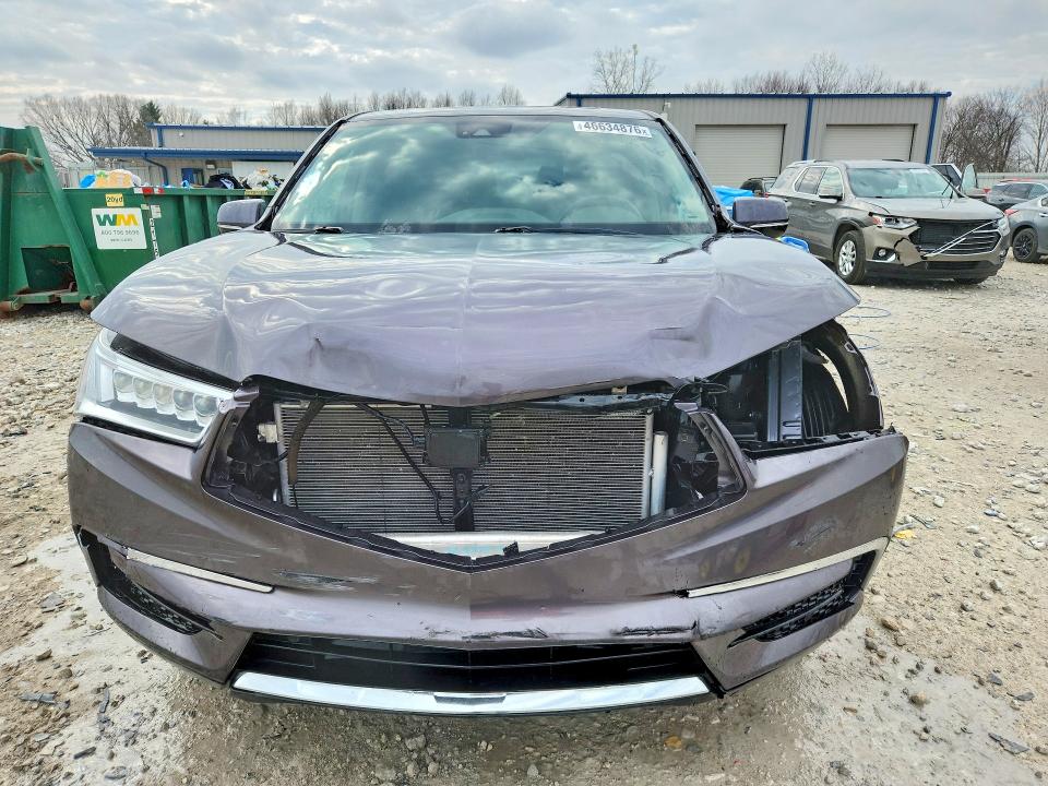 46634876 :رقم المزاد ، 5FRYD4H59HB018832 vin ، 2017 Acura Mdx مزاد بيع