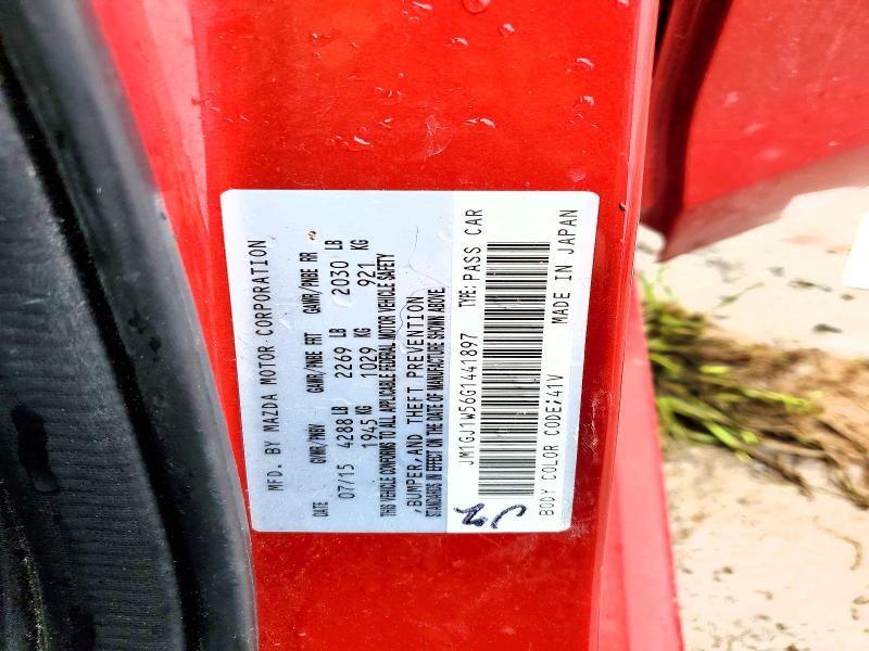 Auction sale of the 2016 Mazda 6, vin: JM1GJ1W56G1441897, lot number: 41636476
