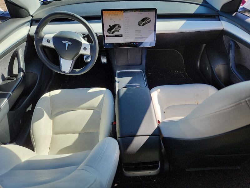 45857896 :رقم المزاد ، 5YJ3E1EB7MF013334 vin ، 2021 Tesla Model 3 مزاد بيع