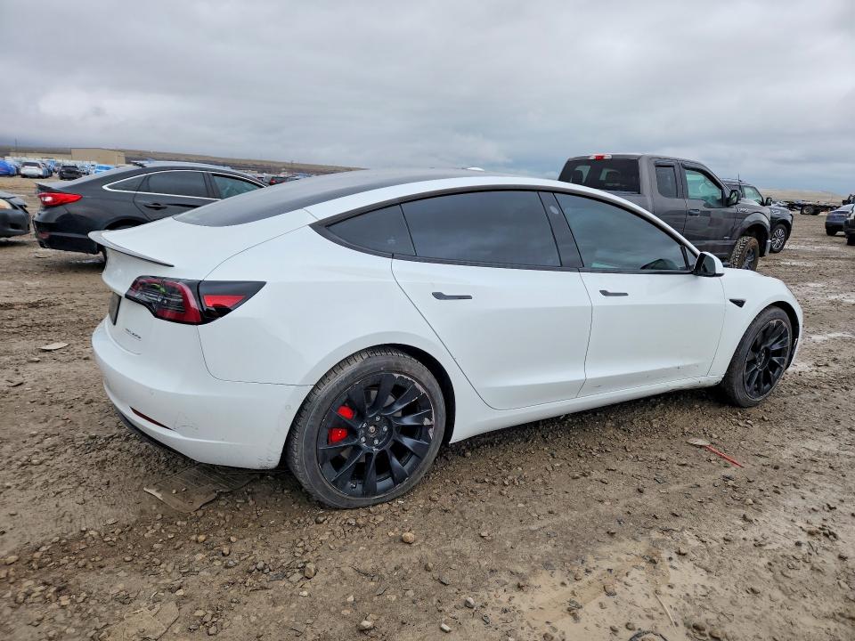 2021 Tesla Model 3 მანქანა იყიდება აუქციონზე, vin: 5YJ3E1ECXMF044831, აუქციონის ნომერი: 79304235