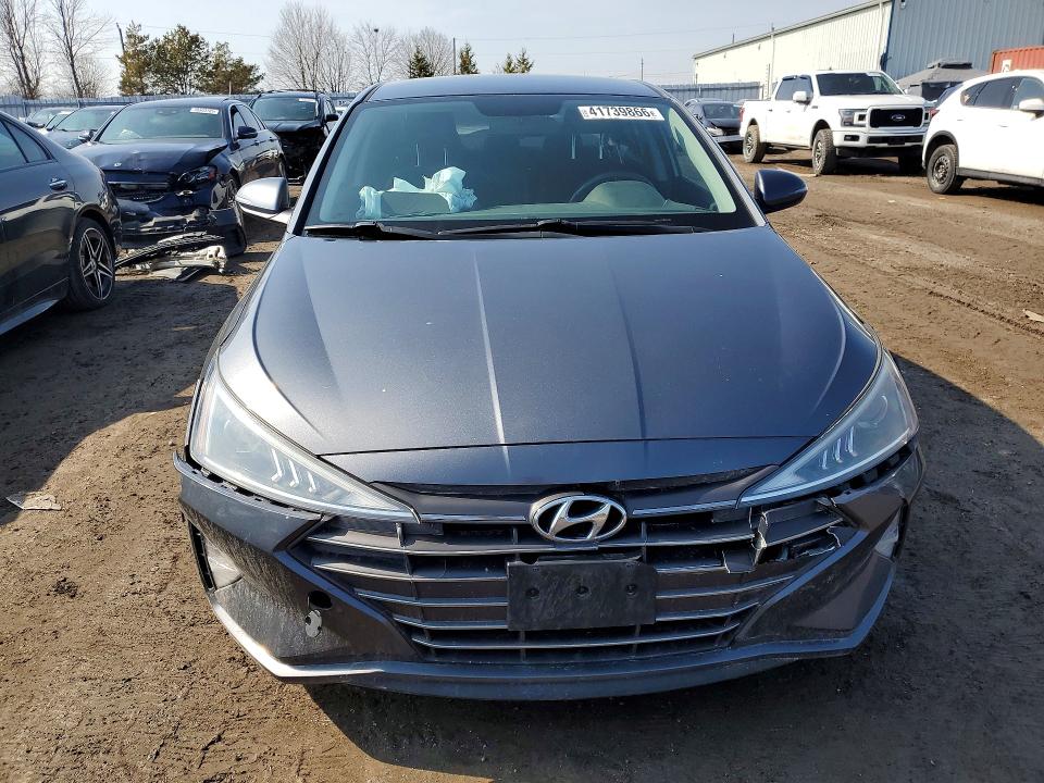 2019 Hyundai Elantra Preferred 4d მანქანა იყიდება აუქციონზე, vin: KMHD84LF9KU808792, აუქციონის ნომერი: 41739866