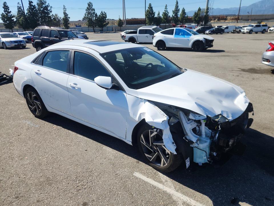 46433506 :رقم المزاد ، KMHLS4DG2SU856283 vin ، 2025 Hyundai Elantra مزاد بيع