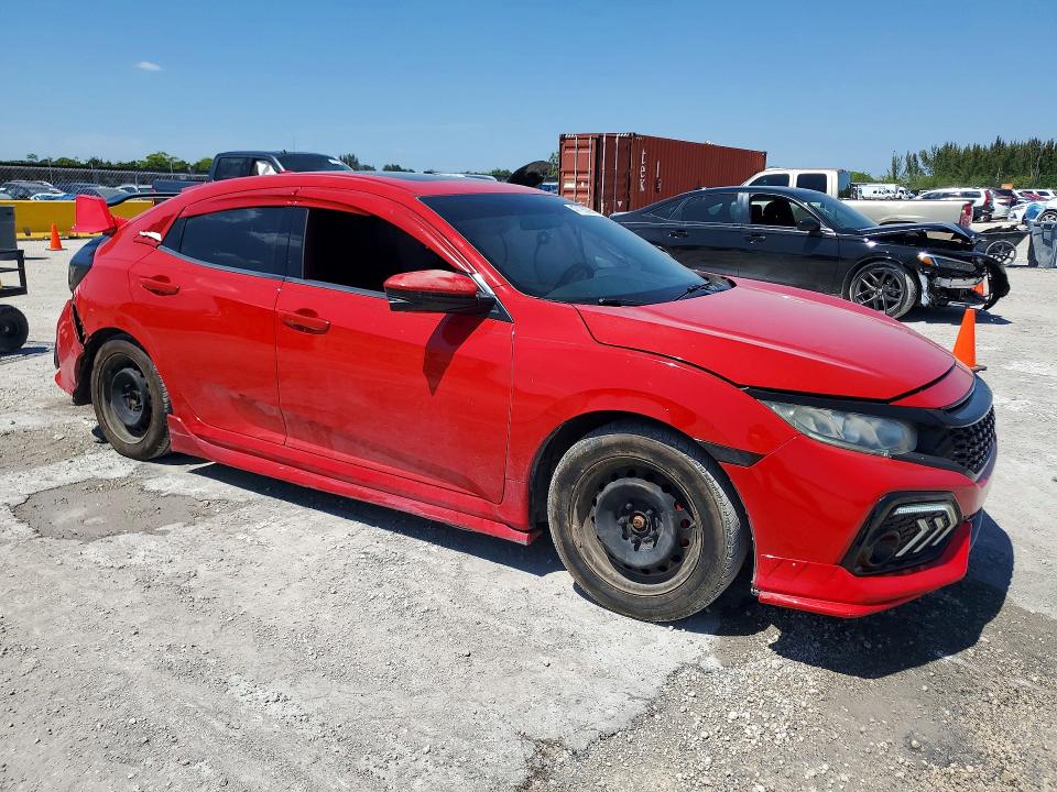 Продаж на аукціоні авто 2018 Honda Civic, vin: SHHFK7H57JU236692, номер лоту: 47165096