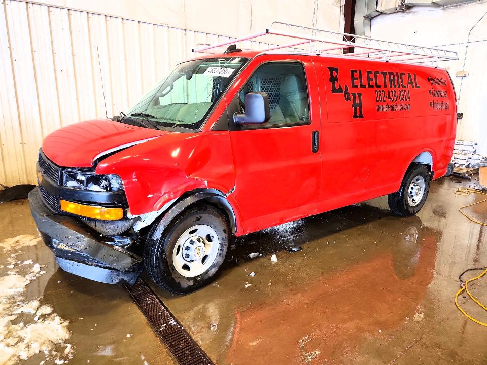 46387086 :رقم المزاد ، 1GCWGAF77S1272557 vin ، 2025 Chevrolet Express G2500 مزاد بيع