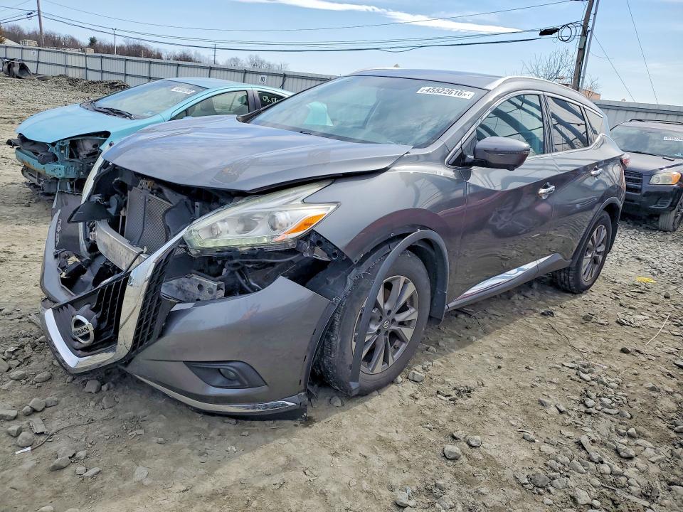 45522616 :رقم المزاد ، 5N1AZ2MH2HN117448 vin ، 2017 Nissan Murano مزاد بيع