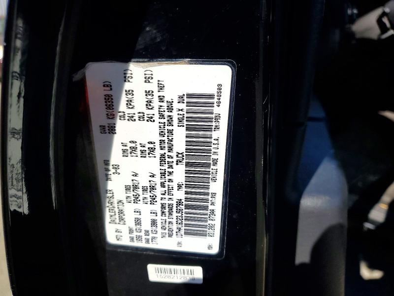 Продажа на аукционе авто 2003 Dodge Ram 1500, vin: 1D7HA16D23J587984, номер лота: 46774326