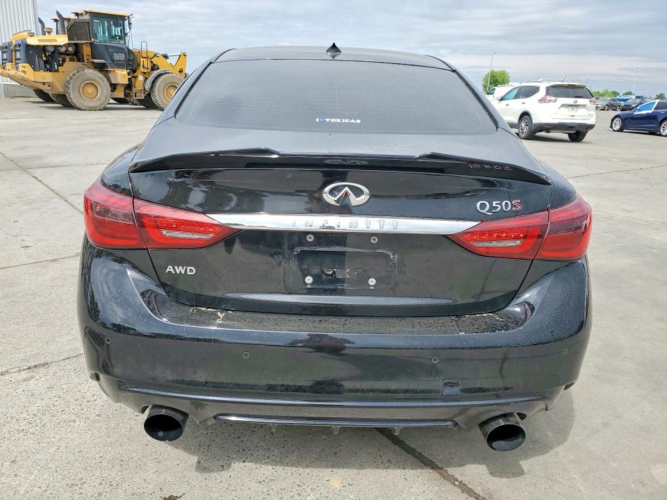 48004626 :رقم المزاد ، JN1FV7AR8JM480495 vin ، 2018 Infiniti Q50 مزاد بيع