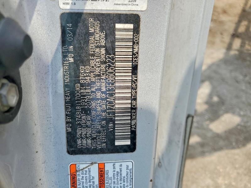 Aukcja sprzedaży 2014 Subaru Brz, vin: JF1ZCAC13E8606223, numer aukcji: 47291976