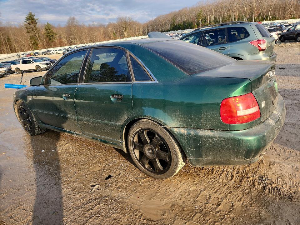 2000 Audi S4 მანქანა იყიდება აუქციონზე, vin: WAUDD68D6YA084859, აუქციონის ნომერი: 41766416