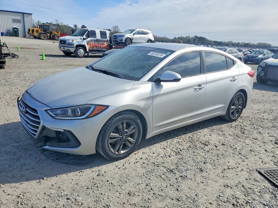 Продаж на аукціоні авто 2018 Hyundai Elantra, vin: 5NPD84LF8JH227846, номер лоту: 46518316