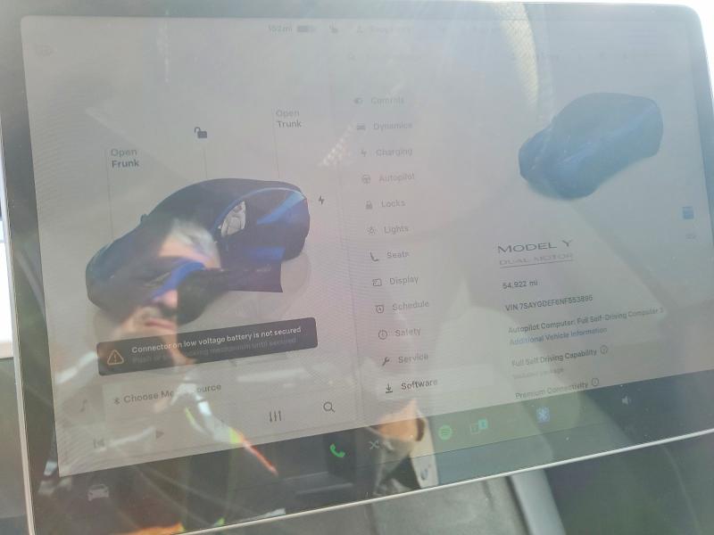 Продаж на аукціоні авто 2022 Tesla Model Y, vin: 7SAYGDEF6NF553895, номер лоту: 79767445