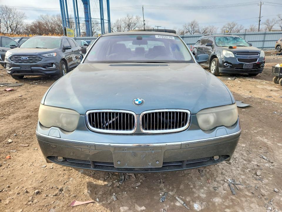 Продажа на аукционе авто 2002 Bmw 745, vin: WBAGN63412DR02960, номер лота: 47059776