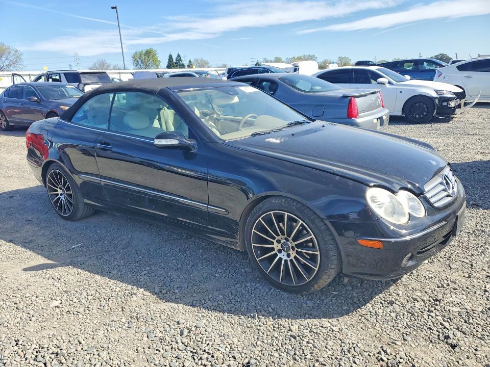 2005 Mercedes-benz Clk მანქანა იყიდება აუქციონზე, vin: WDBTK65G85T044638, აუქციონის ნომერი: 79128795